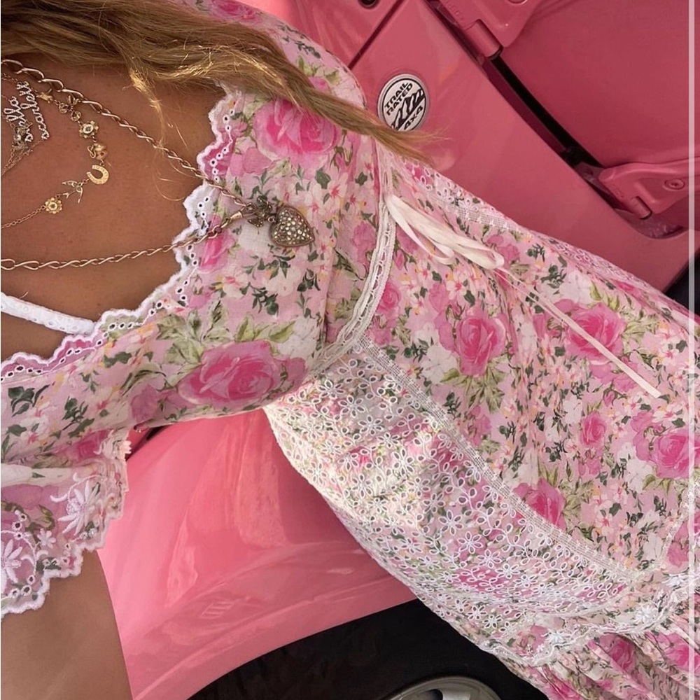 LOVESHACKFANCY DRESS Founder Favorite - Picture 1 of 7